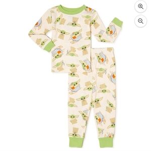 Star Wars Grogu Baby Yoga winter long sleeve pajamas long pants leggings Force